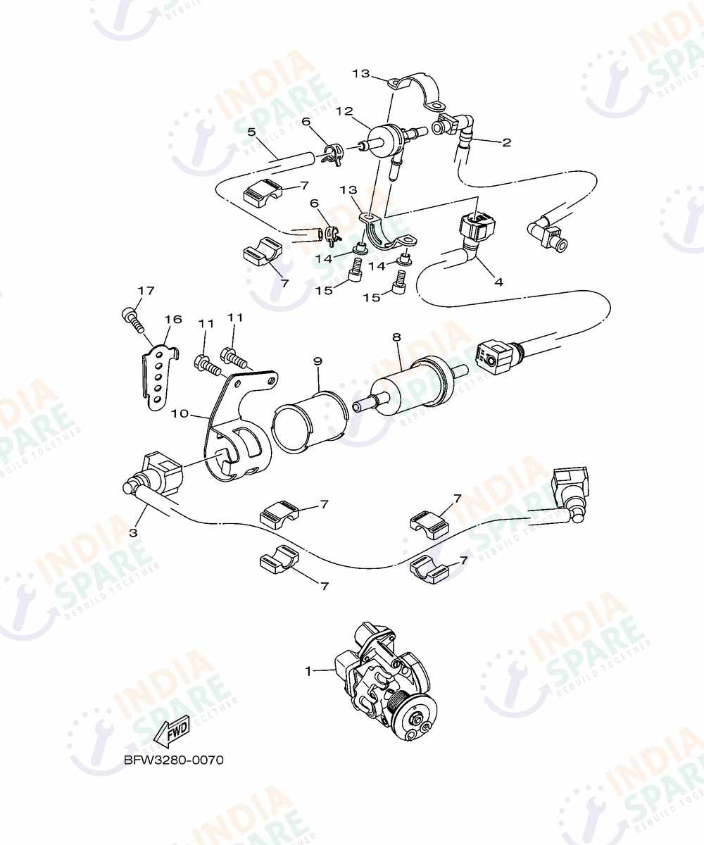 YAMAHA D001 FZ RAVE Series INTAKE 2